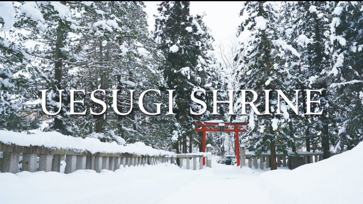 【Japan Walking Tour】SNOW OF UESUGI SHRINE / 雪の上杉神社