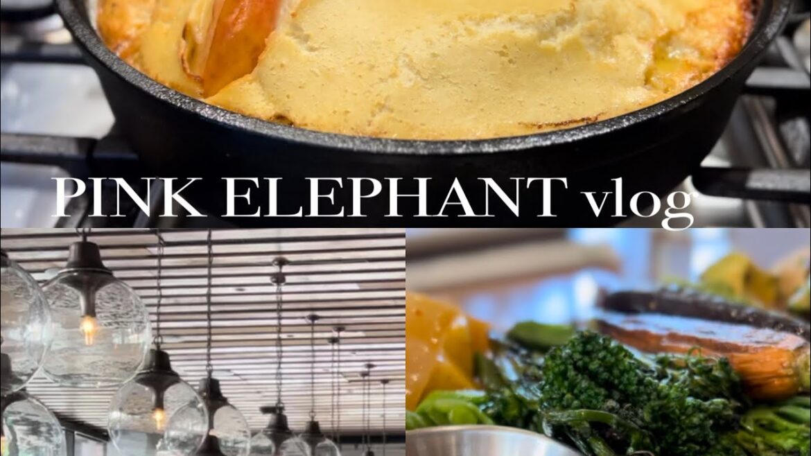 [vlog]￼1度は作ってみて欲しい美味しいジャーマンパンケーキ /  おしゃれで美味しいイタリア料理の店　#PINK ELEPHANT