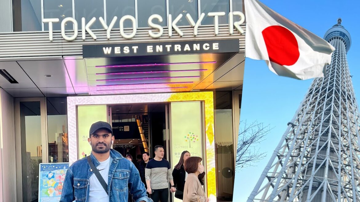 Tokyo Skytree Walking  🚶🏻 | Popular tourist destinations in Japan  🇯🇵