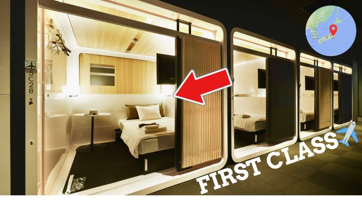Luxury First Class Capsule Hotel 😴✈️ Tokyo, Japan Luxury First Class Capsule Hotel 😴✈️ Tokyo, Japan