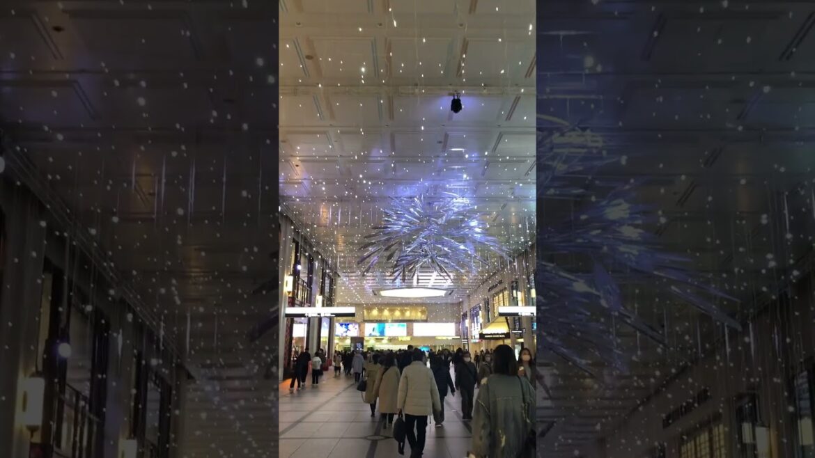 【OSAKA】Christmassy Just Walking🎅 - Umeda Station