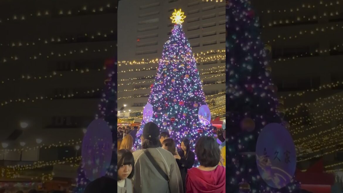 Fukuoka “Christmas Market” Tenjin