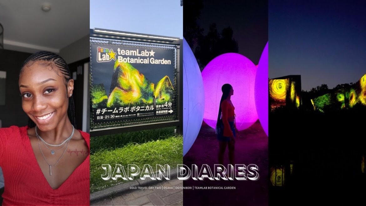 Japan Diaries: Solo Travel Day Two | Osaka | Dotonbori | Ten Yen Pancake | TeamLab Botanical Garden Japan Diaries: Solo Travel Day Two | Osaka | Dotonbori | Ten Yen Pancake | TeamLab Botanical Garden