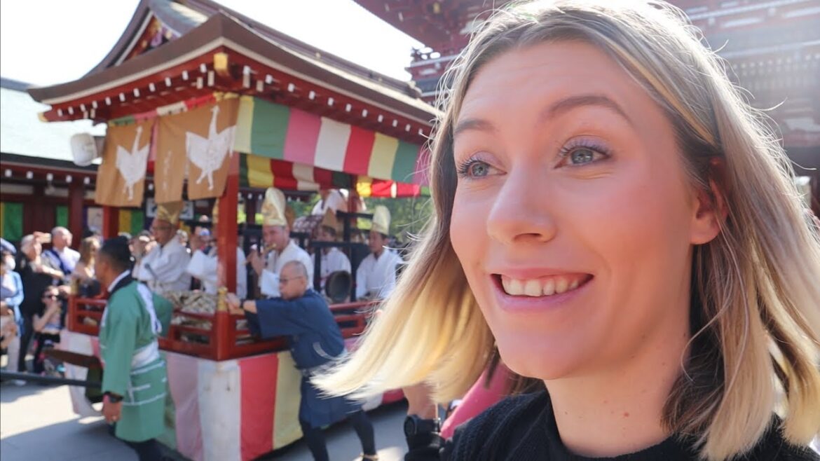 Day 1 in Japan ๐ฏ๐ต 1000 year old Tokyo festival | 3 weeks in Japan Day 1 in Japan ๐ฏ๐ต 1000 year old Tokyo festival | 3 weeks in Japan