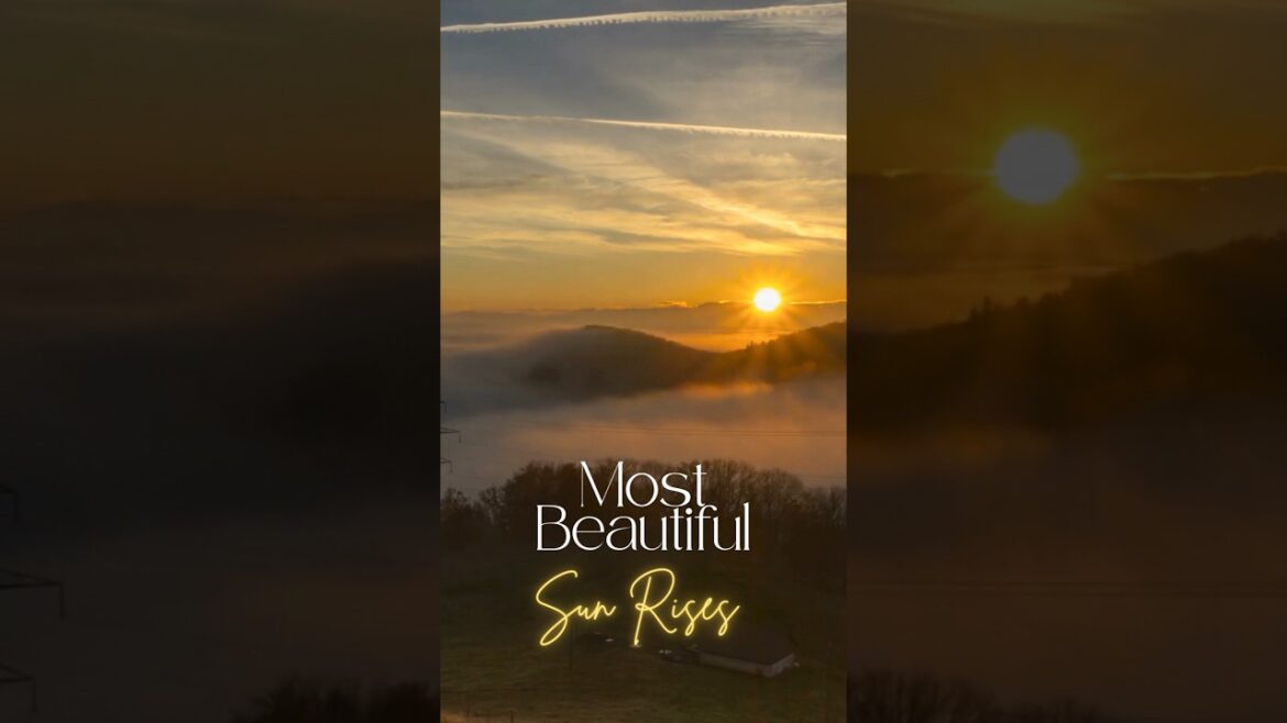 Most beautiful Sunrises #2023travel #sunrise #amazingsunrise