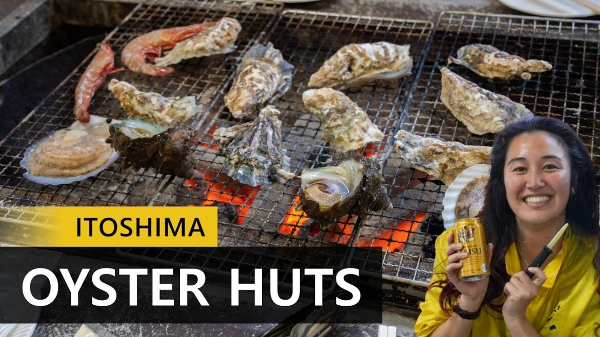 Itoshima Oyster Huts (Kakigoya) | Kyushu's Winter Seafood Specialty! | 糸島カキ小屋、福岡、九州