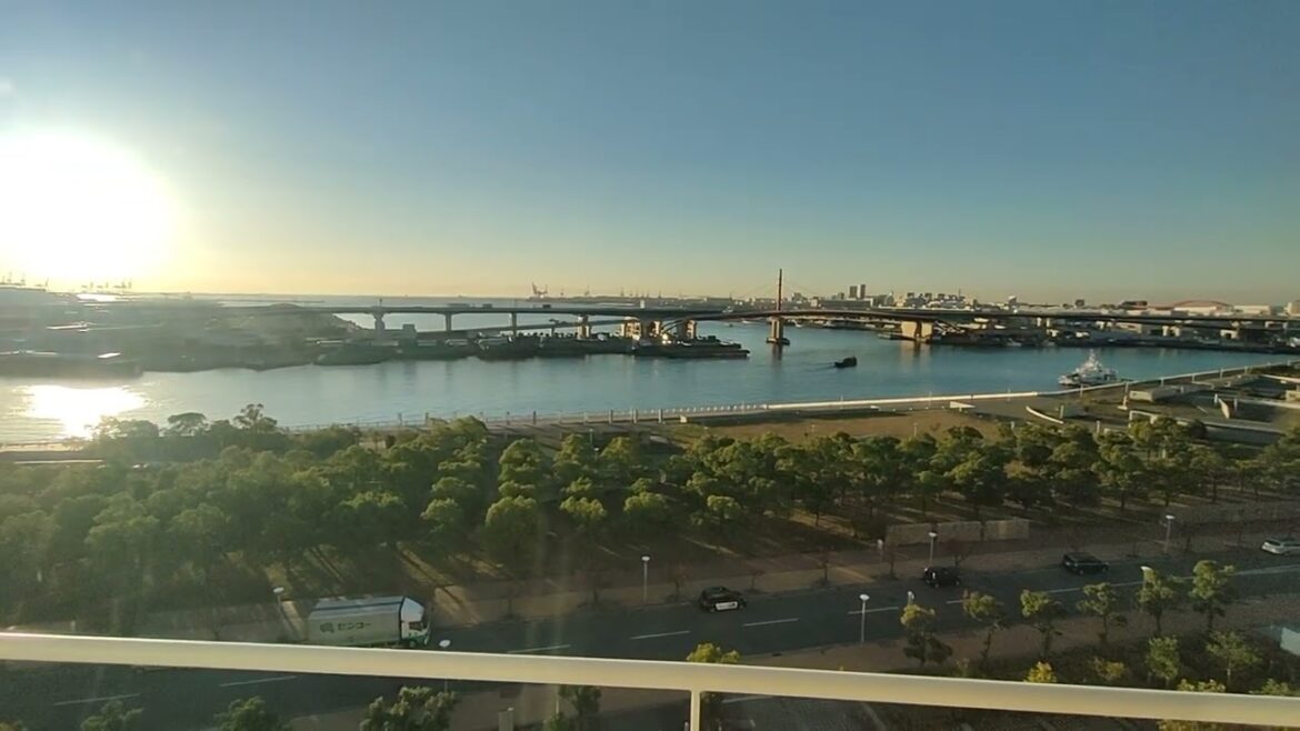 ជិះកប៉ាល់នៅកំពង់ផែ កូបេ, the ship and the bay at Kobe, Japan #traveling #foryou #sea #travel
