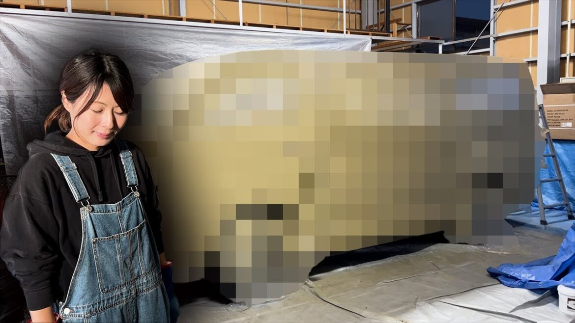 【超過酷】大失敗続きで悲惨な全塗装…心身ともにズタボロになって完成した車がこちらです【ハイエースDIY】