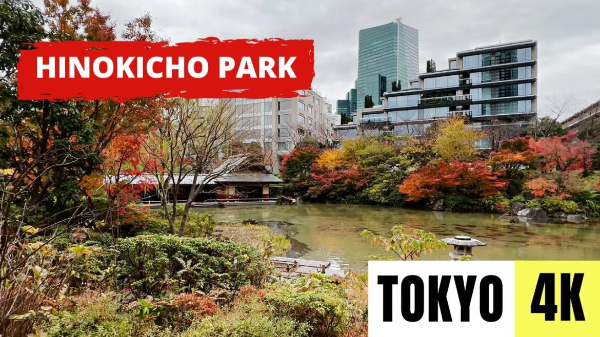 TOKYO, JAPAN 🇯🇵 [4K] TOKYO MIDTOWN — Hinokicho Park —  Walking Tour