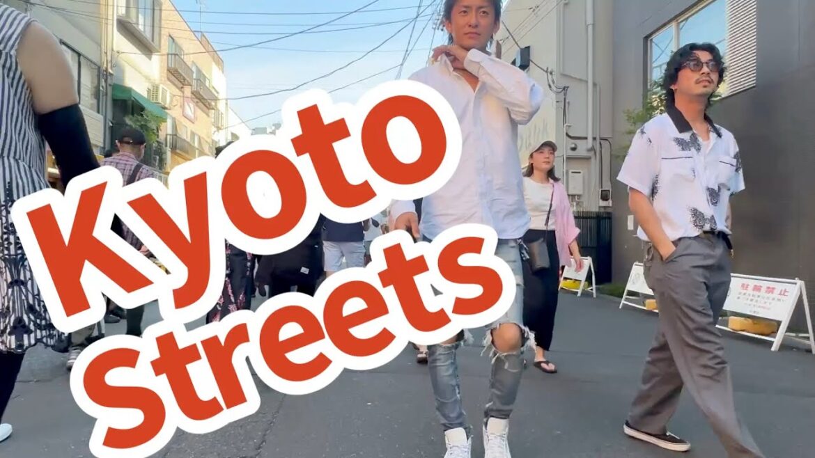 Kyoto Streets - Visiting Japan in HD Daytime Walking Tour