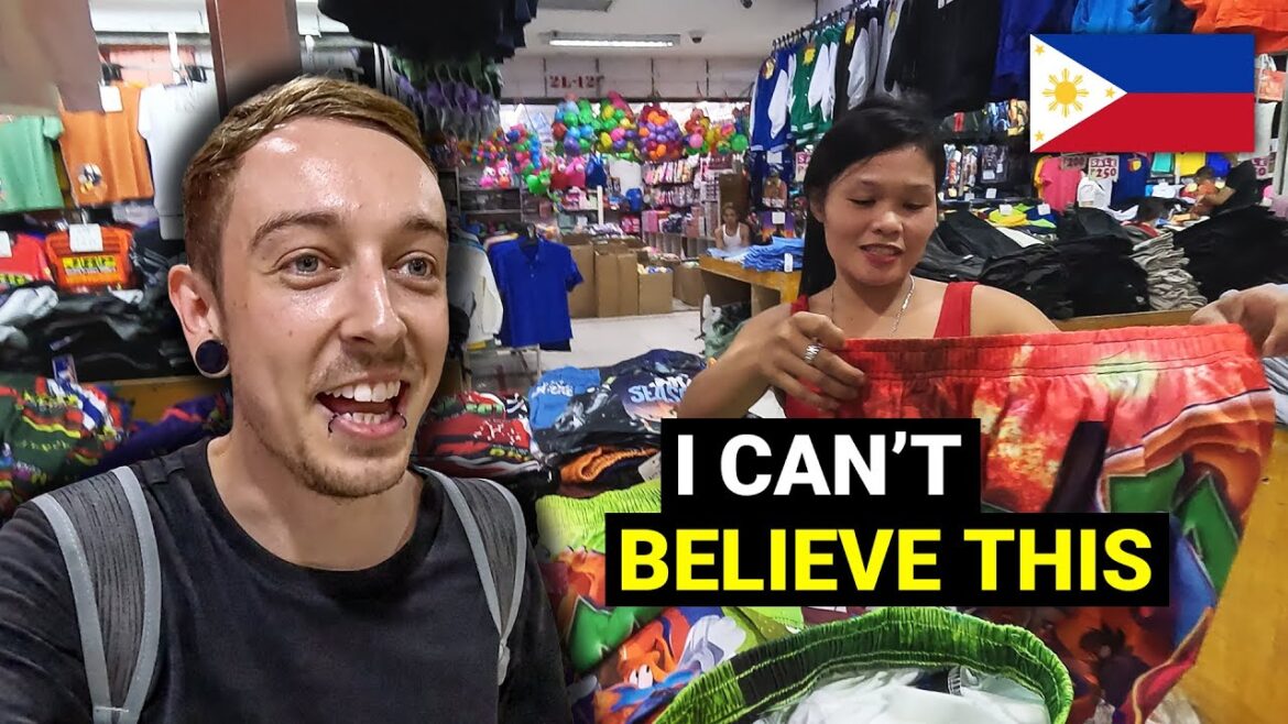 CRAZY $10 CHALLENGE in Manila's FRIENDLIEST Market (So Much Fun!) 🇵🇭