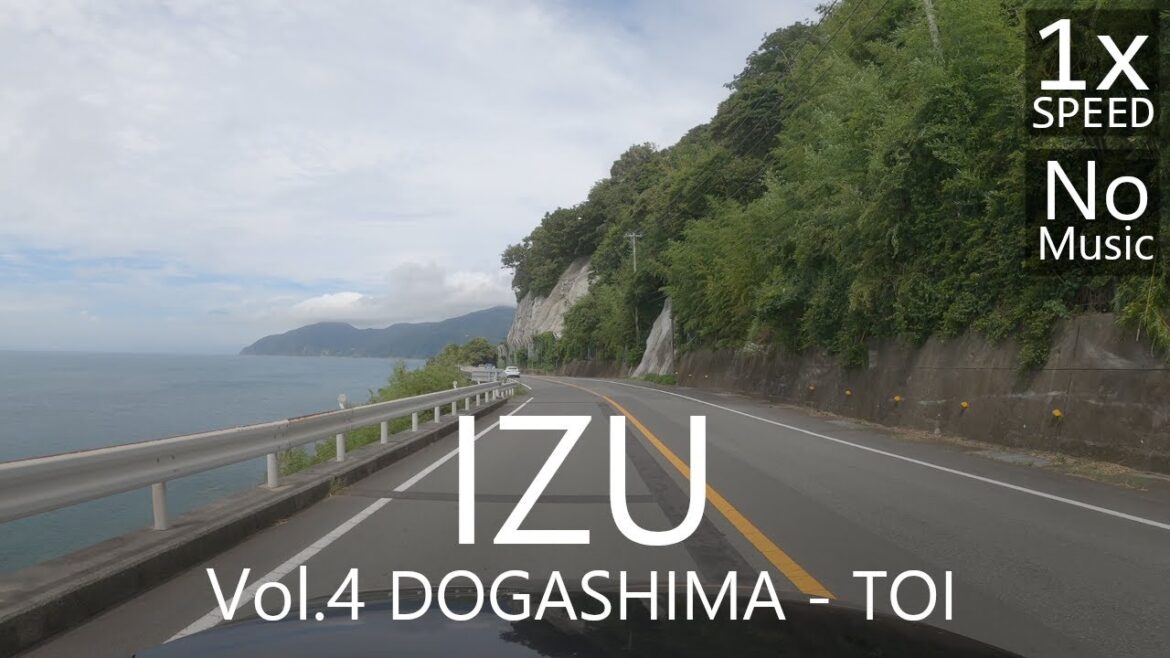4K IZU Drive 4: Dogashima to Toi 20km