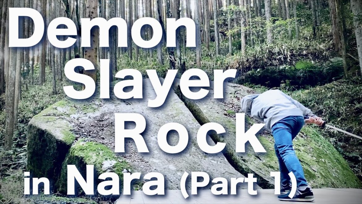 Demon Slayer Rock in Nara, JAPAN (Part 1) | Japan Travel