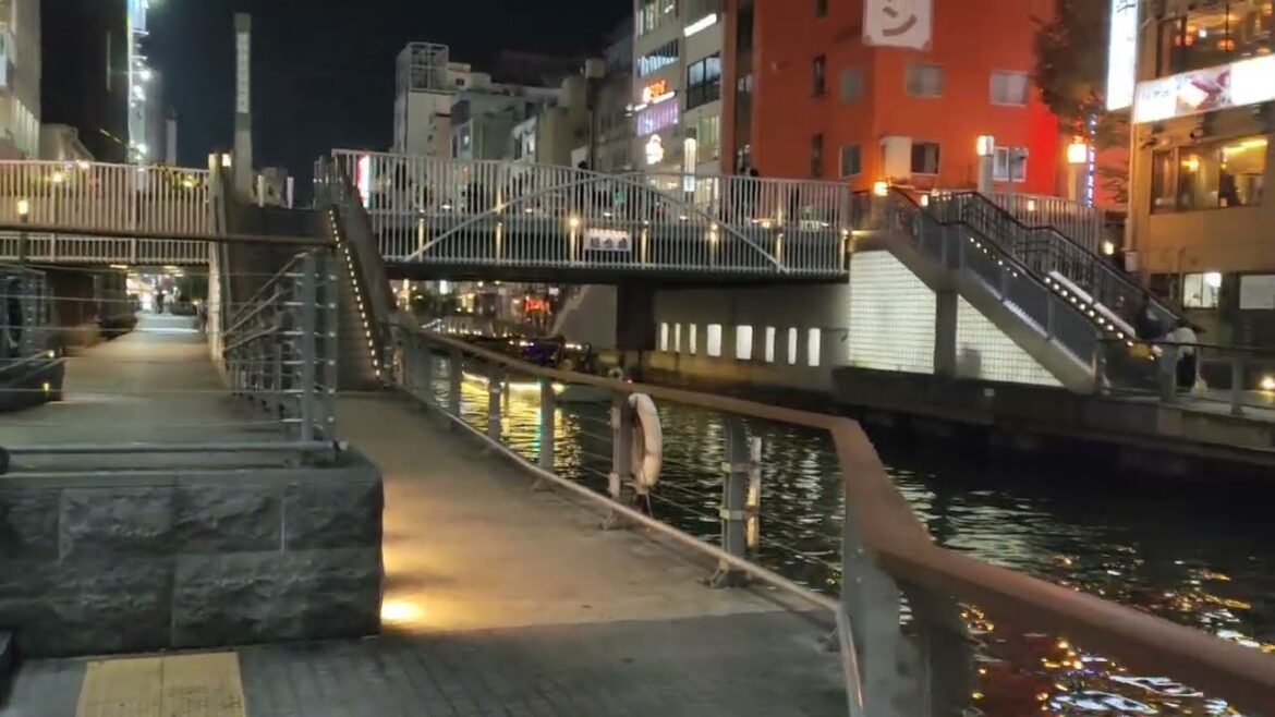 ជិះទូក នៅជប៉ុន, Downtown Boat in Kyoto, Japan, #traveling #foryou #streetfood #food