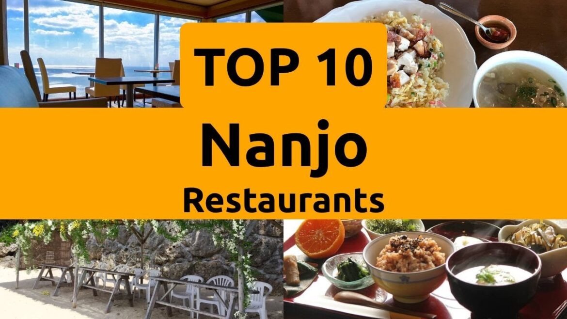 Top Restaurants to Visit in Nanjo, Okinawa Prefecture | Japan - English