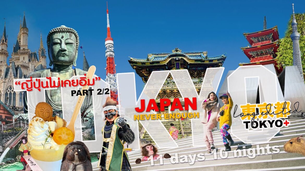 เที่ยว Tokyo plus in Winter 11 Days 10 nights  (Japan Never Enough : Long Edited Part 2/2) เที่ยว Tokyo plus in Winter 11 Days 10 nights  (Japan Never Enough : Long Edited Part 2/2)