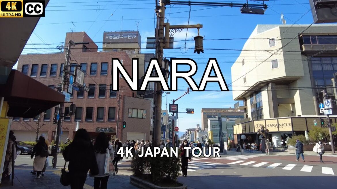[4K] Japan Walk Tour | Nara | Japan