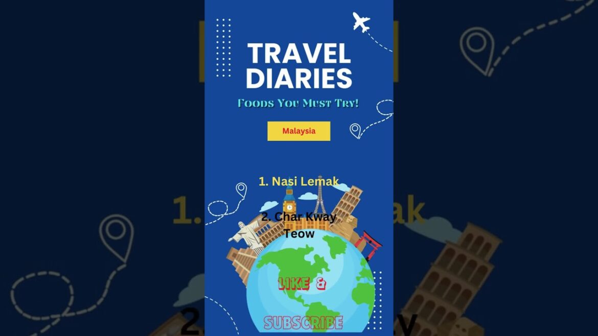 Indulge in the fragrant delight of Nasi Lemak – Malaysia's national dish. #shorts #traveleats