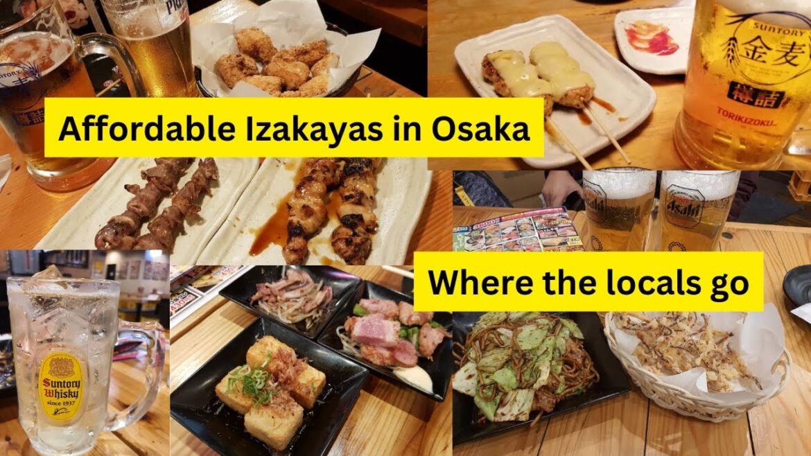 Where to Drink in Osaka | Affordable Izakaya | Travel Tips