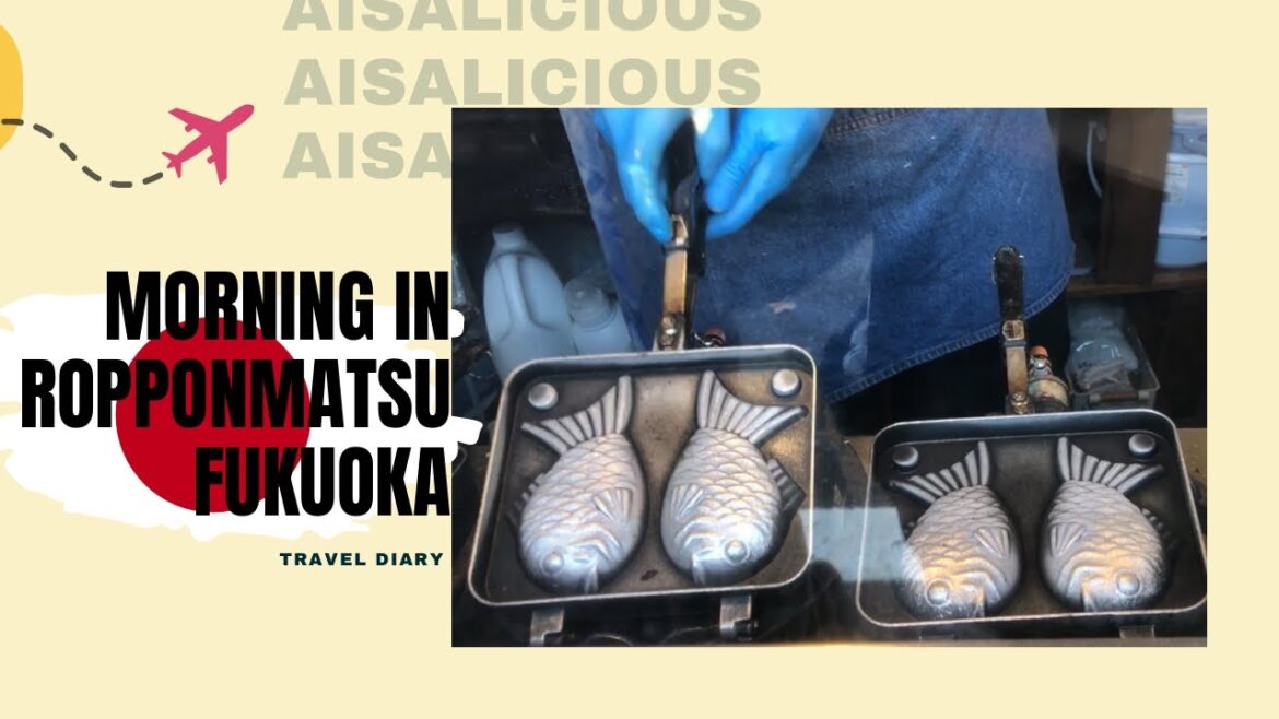 Travel Diary Japan : Morning in Ropponmatsu - Fukuoka