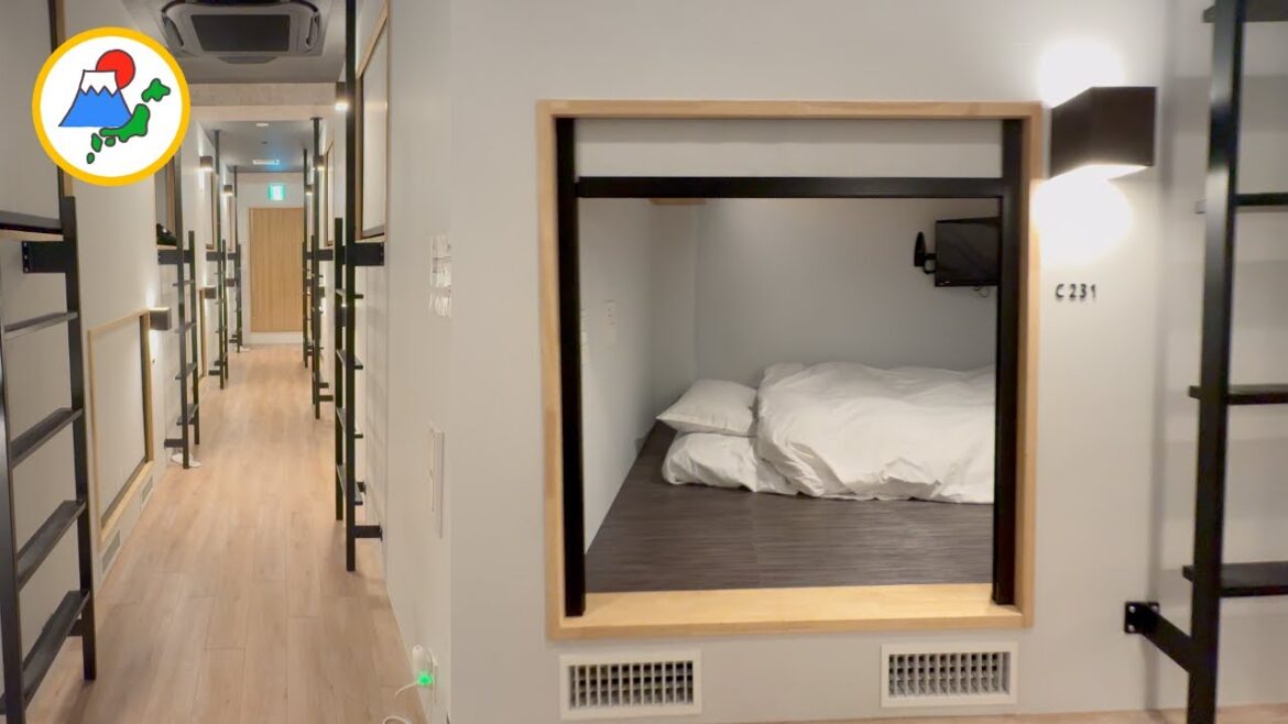 Osaka’s Capsule Hotel & Can-Cake Vending Machine π¨ π° Osaka's Capsule Hotel & Can-Cake Vending Machine π¨ π°