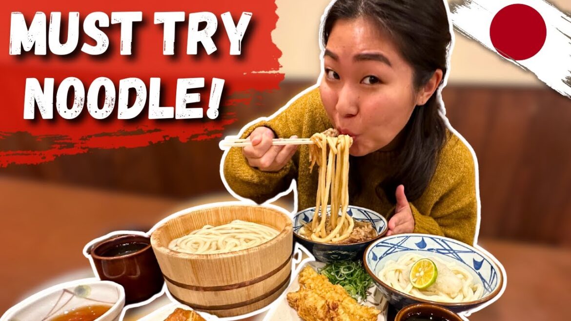 Trying Japan’s No. 1 Fast Food Udon Noodle Trying Japan's No. 1 Fast Food Udon Noodle
