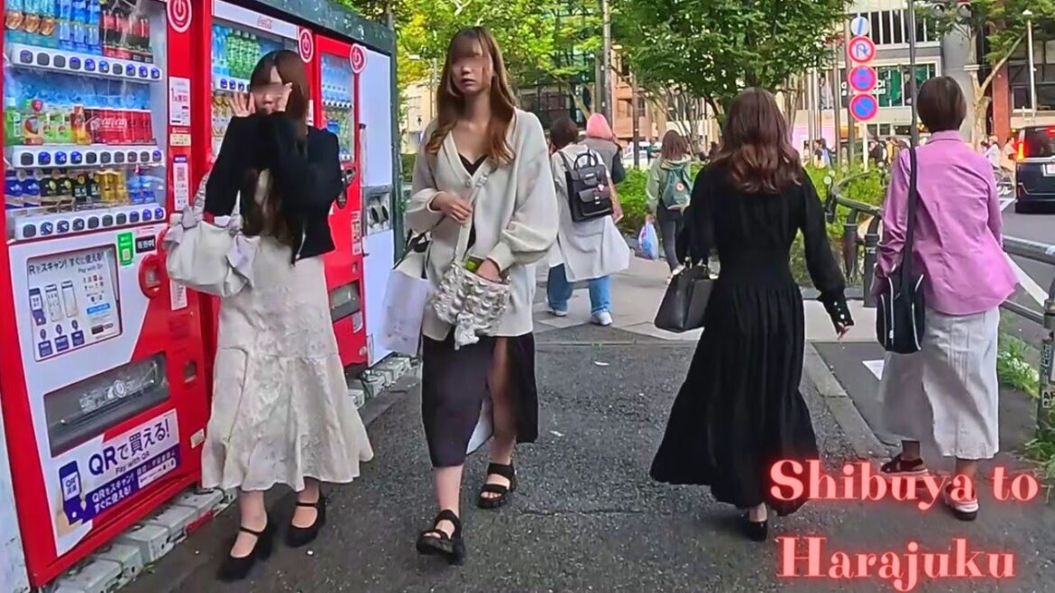 Shibuya to Harajuku Tokyo in Japan walk tour. 【4K】12. 2023-12 Shibuya to Harajuku Tokyo in Japan walk tour. 【4K】12. 2023-12