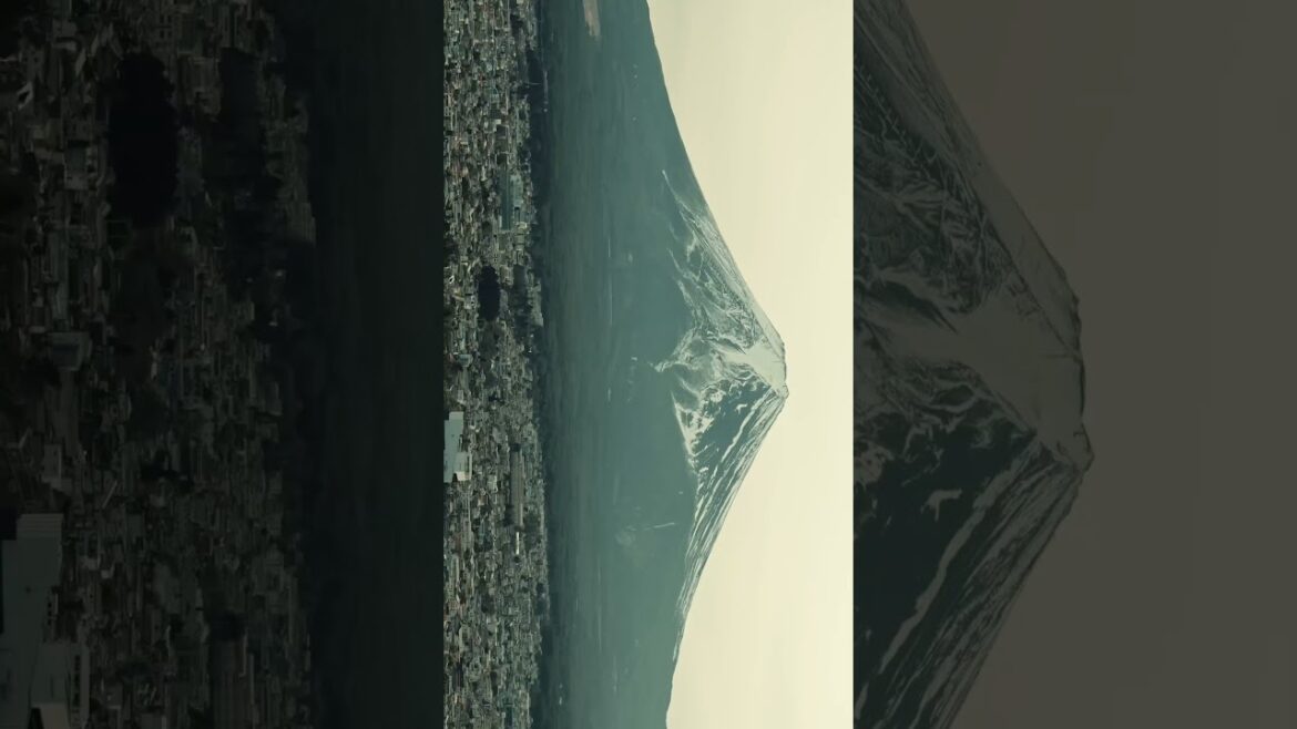 25 seconds of Mt Fuji cinematic goodness