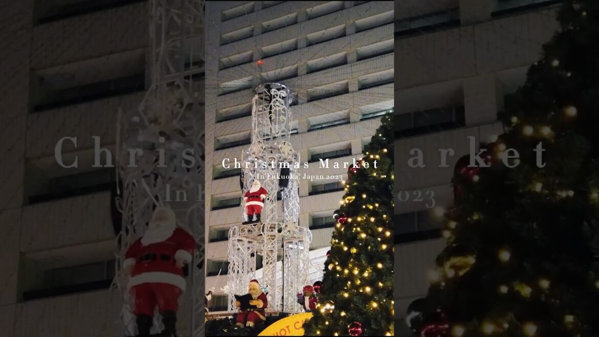 How to spend CHRISTMAS in Japan… 🎅🏼🎄 #japan #travel #fukuoka #christmas #christmasmarkets