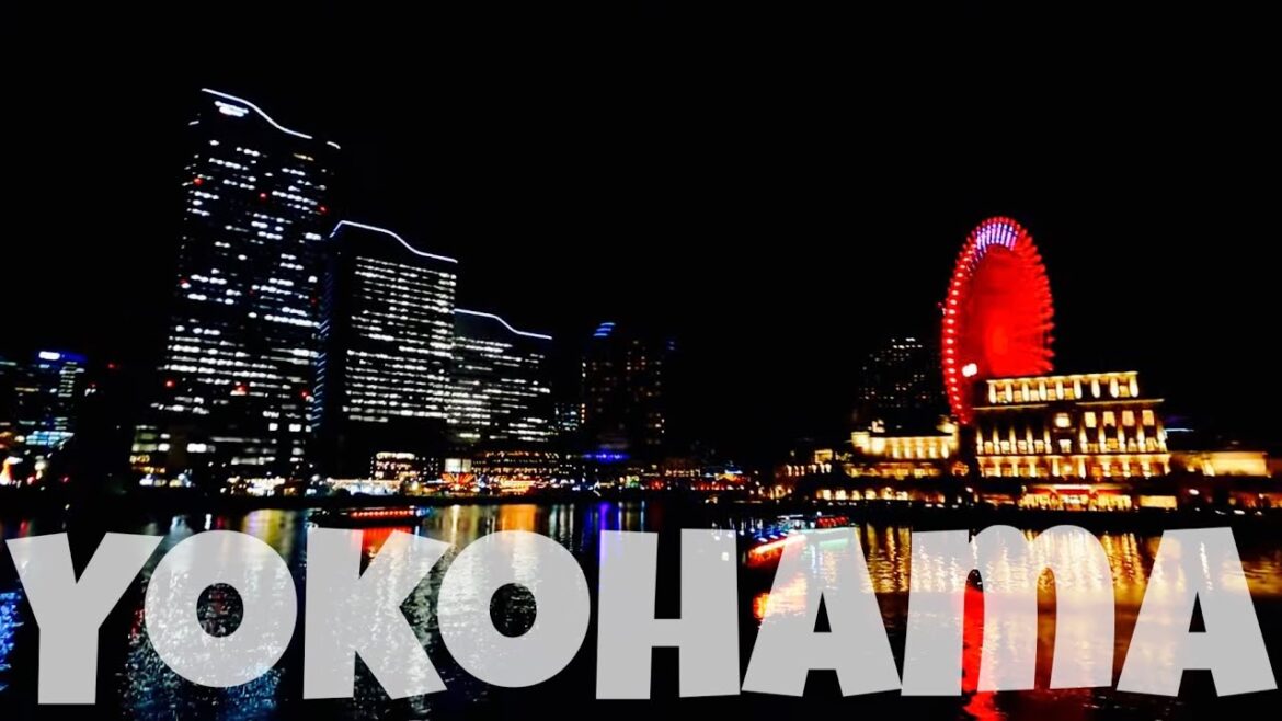 【4K】Yokohama  Night Walk Tour 2023.12.13