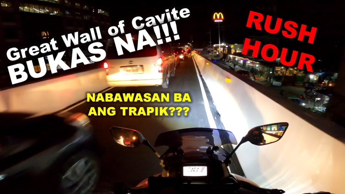 Great Wall of Cavite Bacoor Molino FLYOVER During Rush Hour