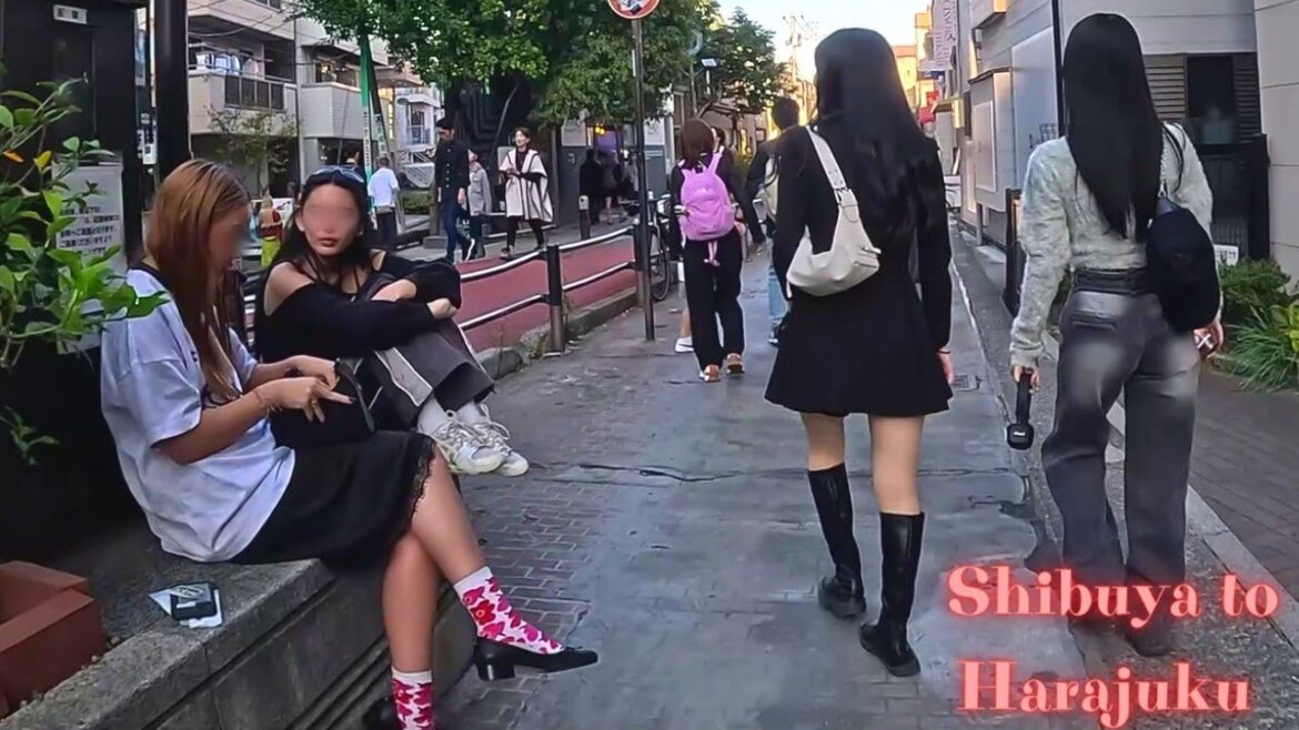 Shibuya to Harajuku Tokyo in Japan walk tour. 【4K】12. 2023-9 Shibuya to Harajuku Tokyo in Japan walk tour. 【4K】12. 2023-9