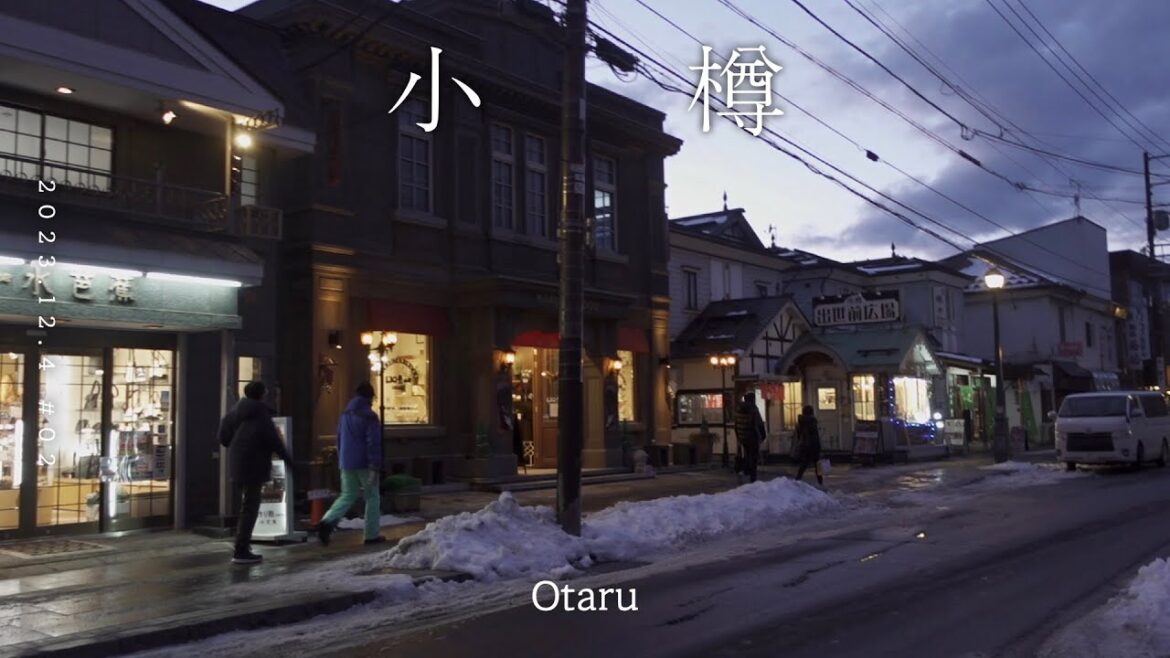 [오타루여행]ep.02 홋카이도여행 필수코스! 오타루 투어🔮 오르골당,스시,롯카테이 쇼핑,스누피 카페,오타루운하 야경🌉