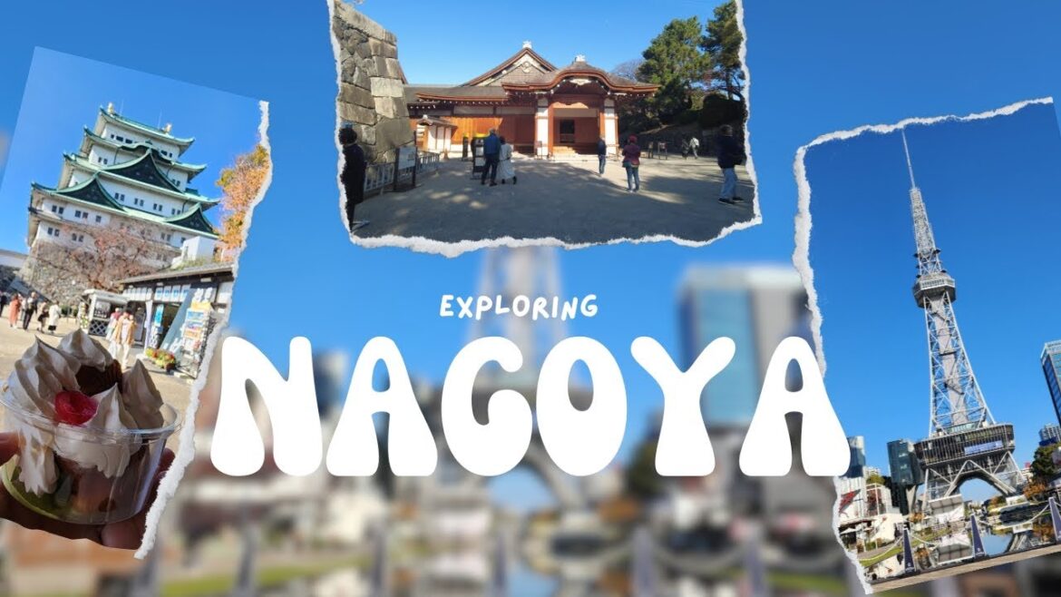 Nagoya Walking Tour | Mirai Tower | Nagoya Castle | Osu Shopping Street | Autumn in Japan
