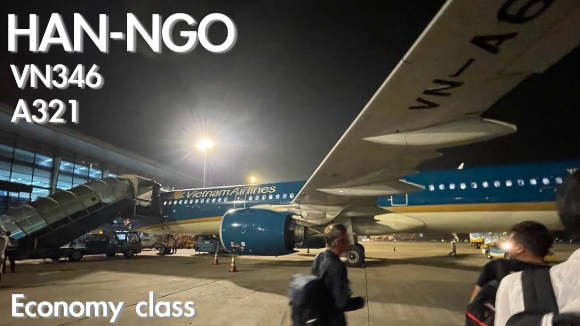 Vietnam Airlines VN346 A321 Hanoi Noi Bai Airport(HAN) to Chubu Centrair(NGO) | Trip report