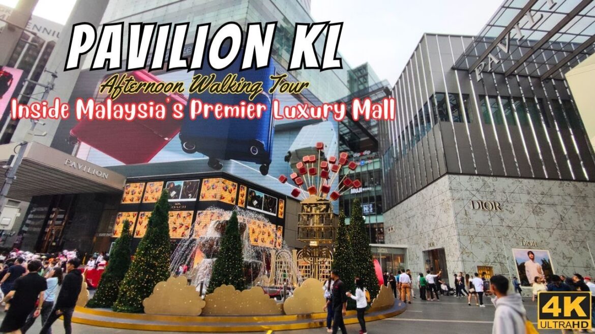 Walking Tour inside Pavilion Kuala Lumpur | Malaysia's premier luxury mall explored! [4K]