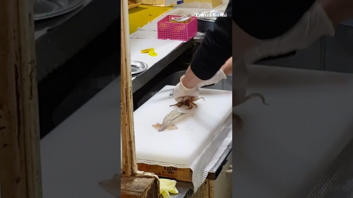 Dancing Squid Sashimi COMES TO LIFE in Hakodate, Japan | #shorts Dancing Squid Sashimi COMES TO LIFE in Hakodate, Japan | #shorts