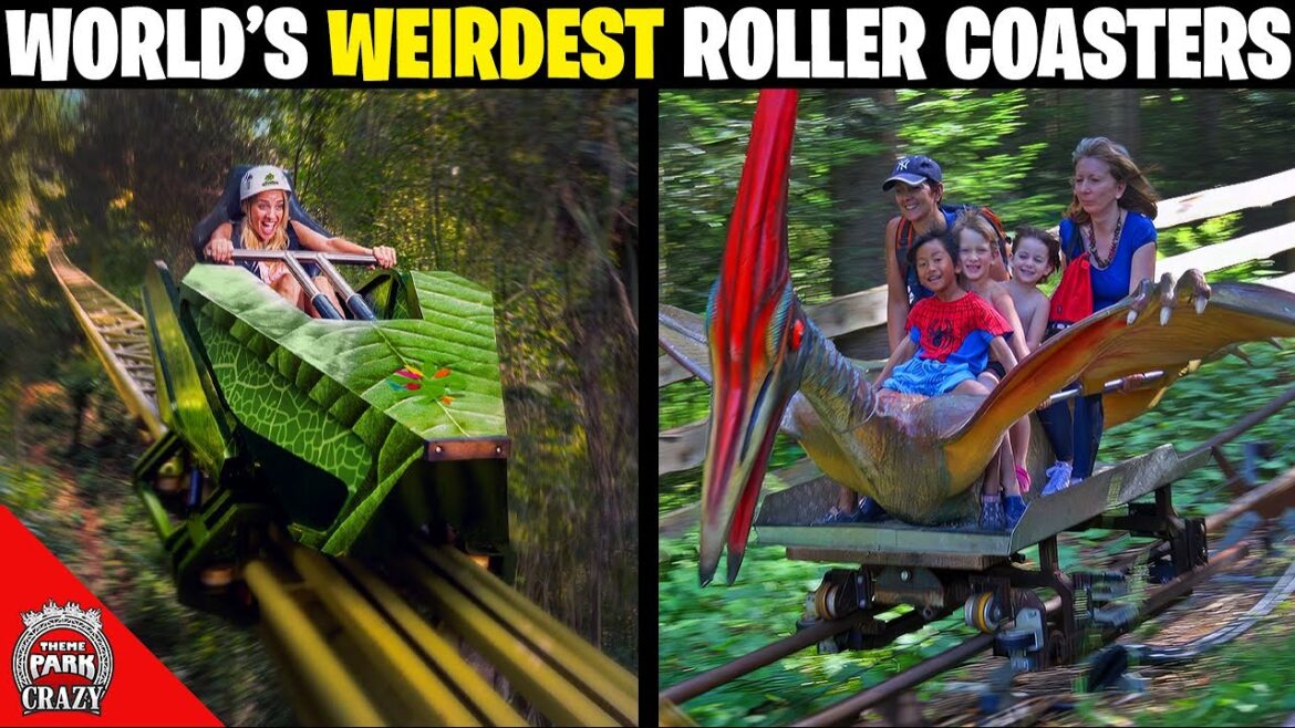 Top 10 STRANGE Roller Coasters Around the World Top 10 STRANGE Roller Coasters Around the World