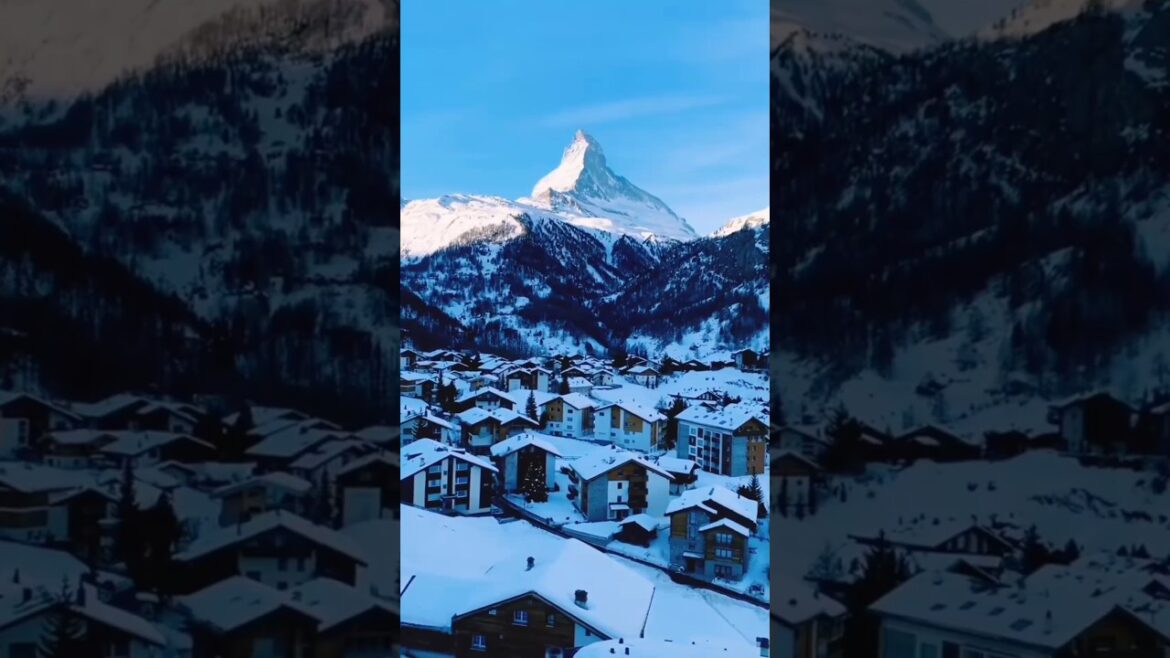 A winter's Dream a Switzerland with traveling ❄️🚂#travel #winter #switzerland