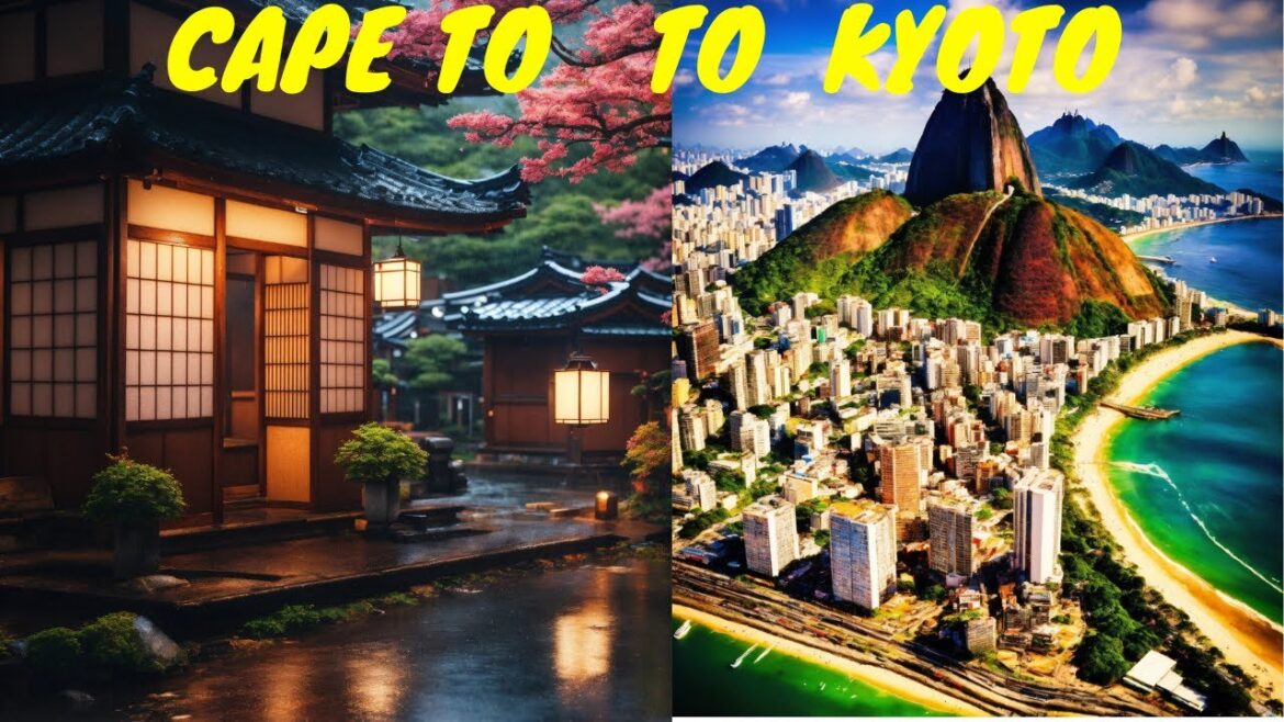 "Cape Town to Kyoto: 2024's Exotic Urban Encounters"