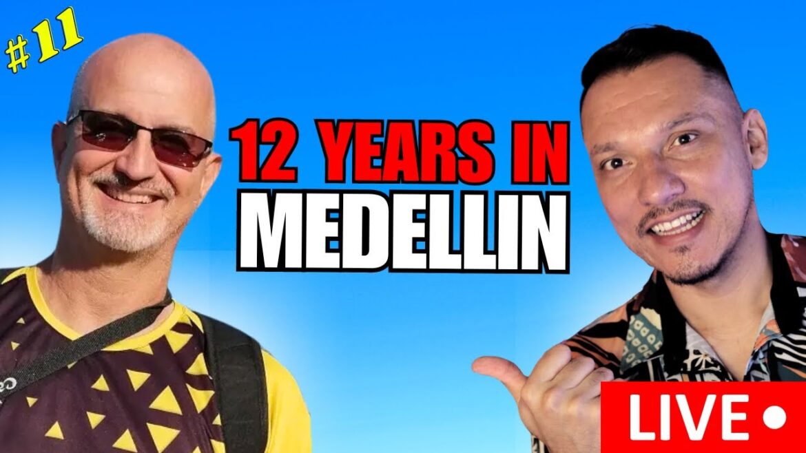π΄ LIVE Episode #11 𫨠12 Years Living In Medellin ποΈ Expat Interview #medellin #colombia #expat π΄ LIVE Episode #11 𫨠12 Years Living In Medellin ποΈ Expat Interview #medellin #colombia #expat