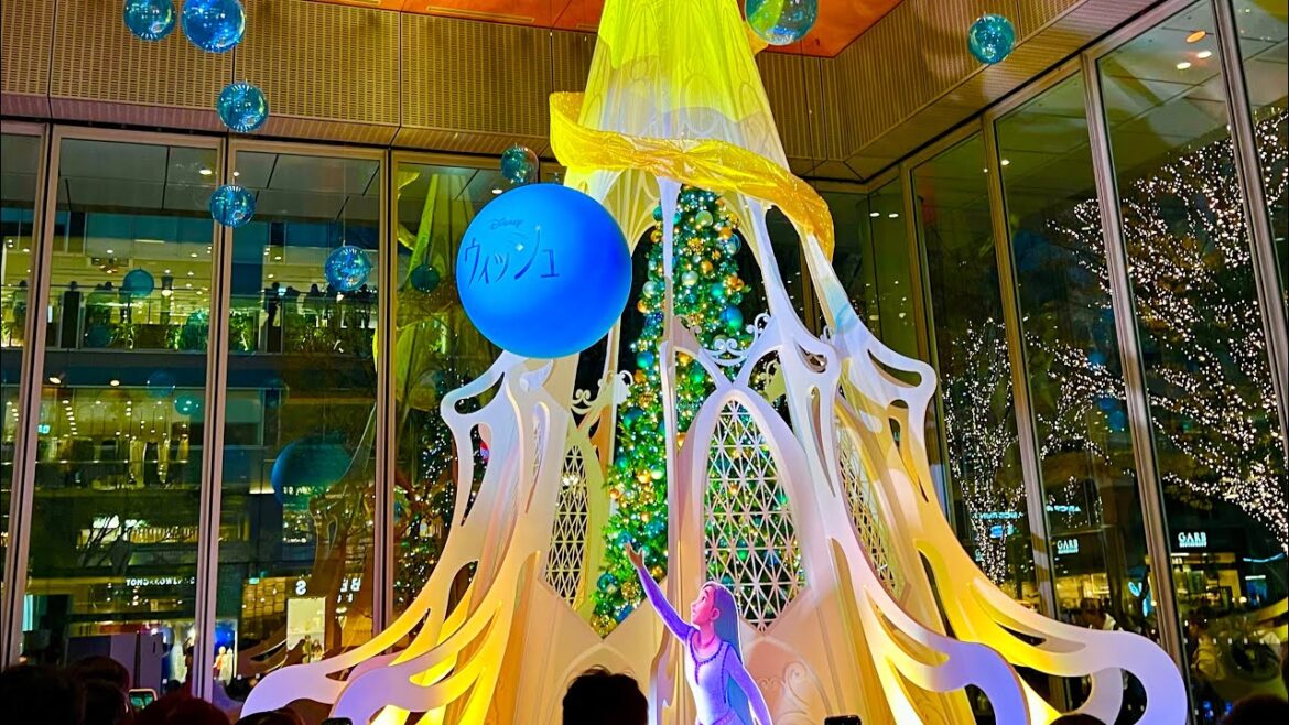 Japan Illumination Marunouchi Kitte Christmas Tree Light Up Japan Illumination Marunouchi Kitte Christmas Tree Light Up