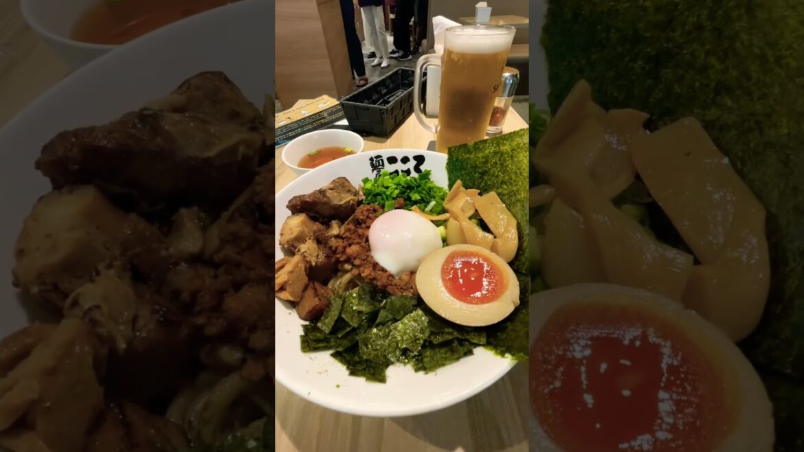 This is Yummy… Have you tried it before? Mazesoba at suntec city