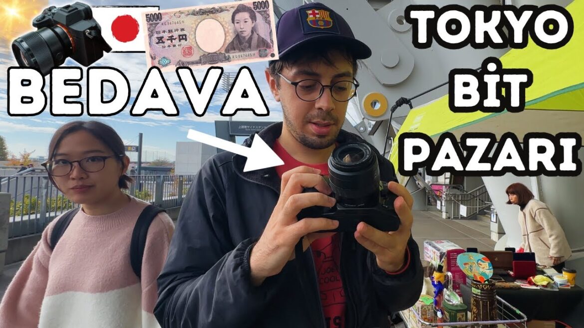 BEDAVA JAPON ÜRÜNLERİ | Tokyo'nun EN BÜYÜK Bit Pazarına Gittim