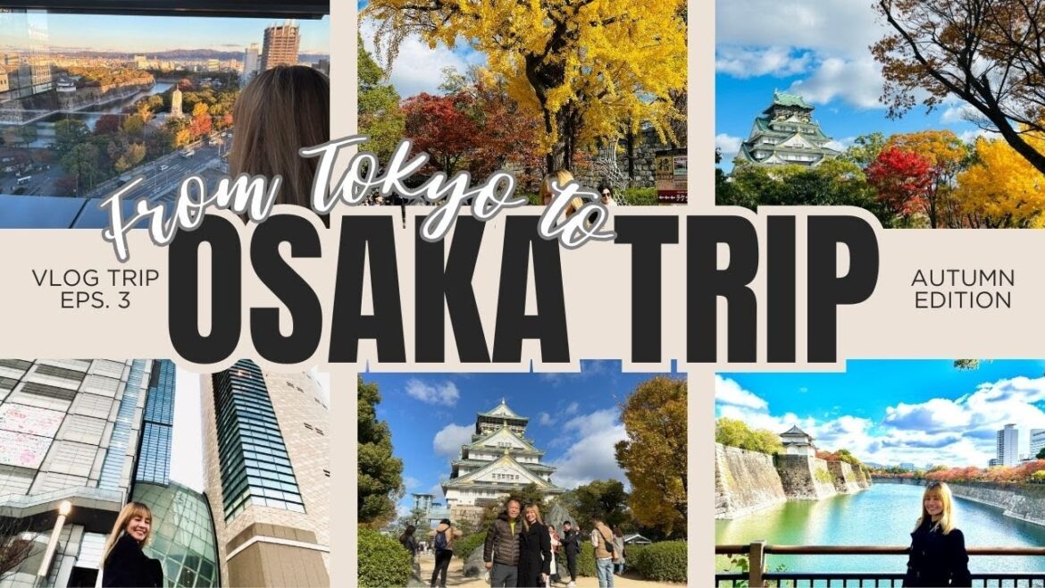 JAPAN TRAVEL | From Tokyo to Osaka Trip, Must-see places, How to travel via train, tips and etc..