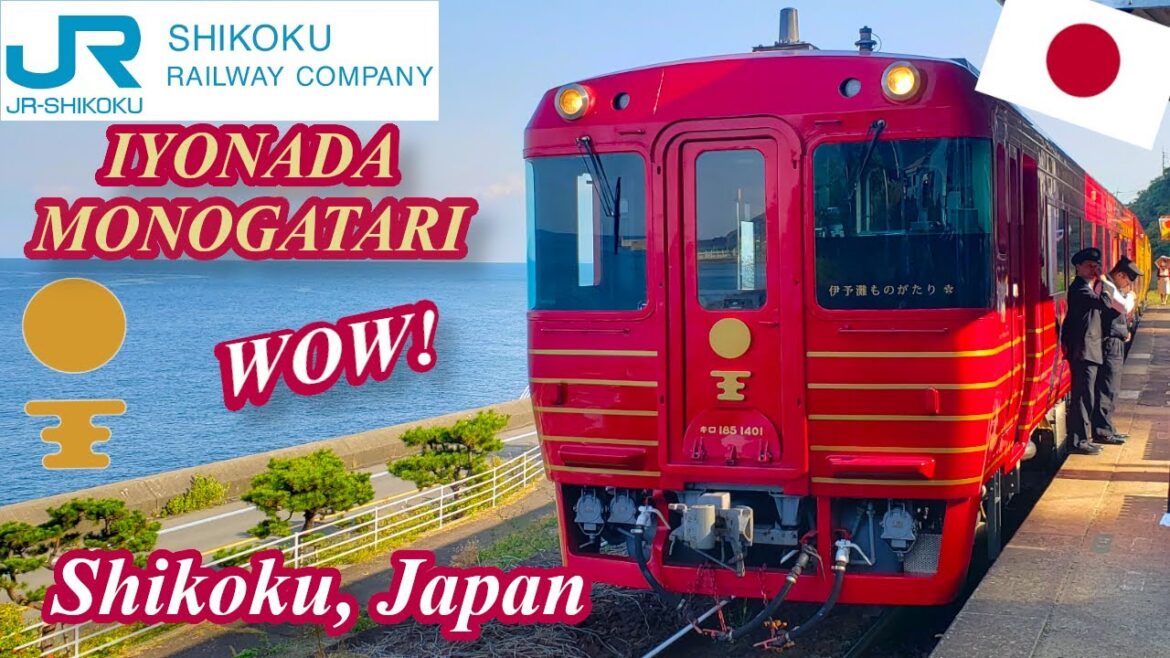 JAPAN RAIL LUXURY SIGHTSEEING TRAIN | IONADA MONOGATARI | Shikoku, Japan! JAPAN RAIL LUXURY SIGHTSEEING TRAIN | IONADA MONOGATARI | Shikoku, Japan!