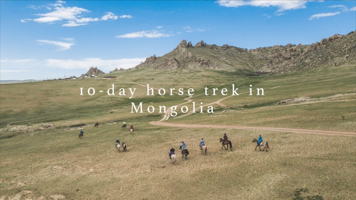 10-day horse trek in Mongolia