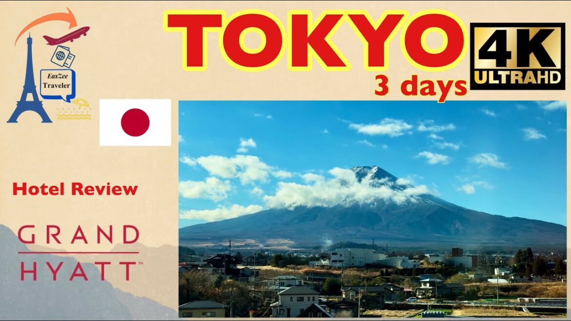 [4K HD] 3 days in Tokyo, Hotel review-Grand Hyatt