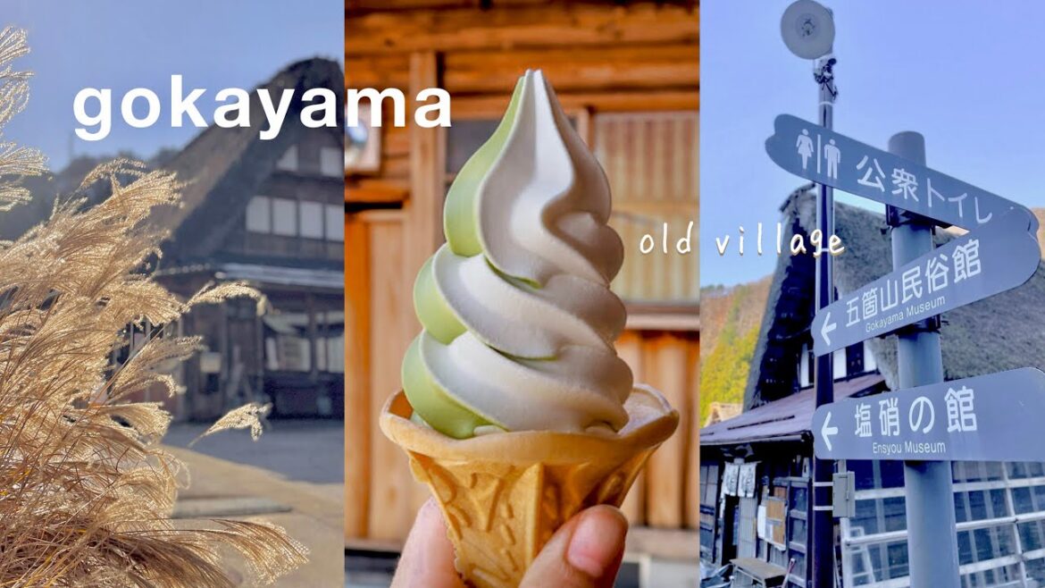 Gokayama 五箇山| Japanese old village | Relaxing virtual tour in 6minutes