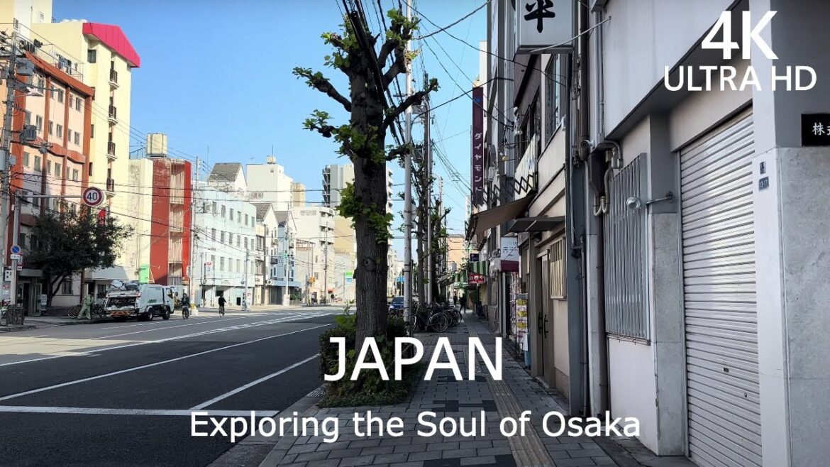 4K Walk Tour- Morning Serenity in Osaka | Japan 4K Walk Tour- Morning Serenity in Osaka | Japan